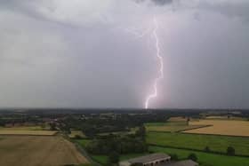 Thunderstorm is coming to Newcastle for two days after a scorching week across the UK.