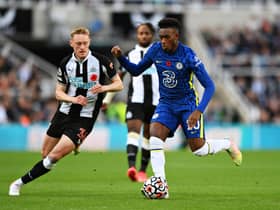 Chelsea star Callum Hudson-Odoi is linked with Newcastle United.  (Photo by Stu Forster/Getty Images)