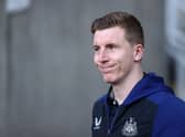 Newcastle United left-back Matt Targett. (Photo by Naomi Baker/Getty Images)