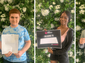 Students at Queen Alexandra Sixth Form 