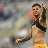 Newcastle United midfielder Bruno Guimaraes. (Photo by Stu Forster/Getty Images)