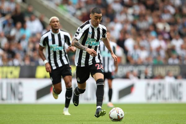 Newcastle United winger Miguel Almiron. (Photo by Jan Kruger/Getty Images)