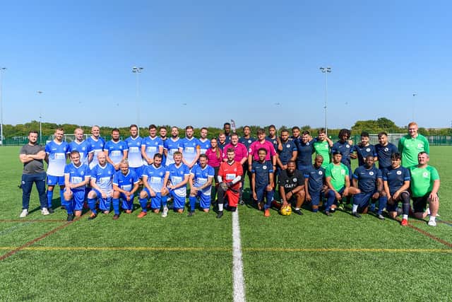 Northumbria Police played against Grenfell Athletic FC