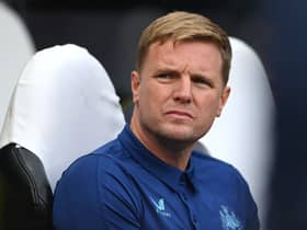 Newcastle United head coach Eddie Howe. (Photo by Stu Forster/Getty Images)