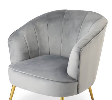 Kirkton House Grey Accent Chair (Aldi)