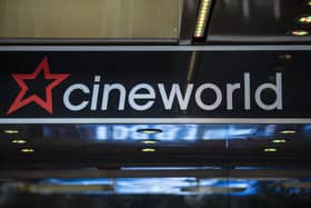 FILE PHOTO) It has been reported that the cinema chain Cineworld is preparing to file for bankruptcy. LONDON, ENGLAND - OCTOBER 05: A general view of the Cineworld cinema in Leicester Square on October 05, 2020 in London, England. The movie theatre chain confirmed closure of 127 cinemas in the United Kingdom and and 536 in United States. The company said that, as the industry grapples with the Covid-19 pandemic, it cannot provide its customers with the "breadth of strong commercial films necessary for them to consider coming back to theatres." (Photo by Dan Kitwood/Getty Images)