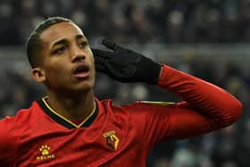 Watford forward Joao Pedro. (Photo by PAUL ELLIS/AFP via Getty Images)