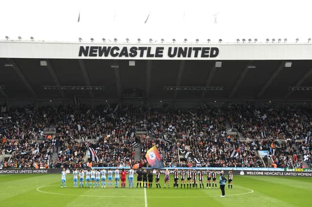 Newcastle United Women played at St James’ Park for the first time in May. (Photo by Stu Forster/Getty Images)