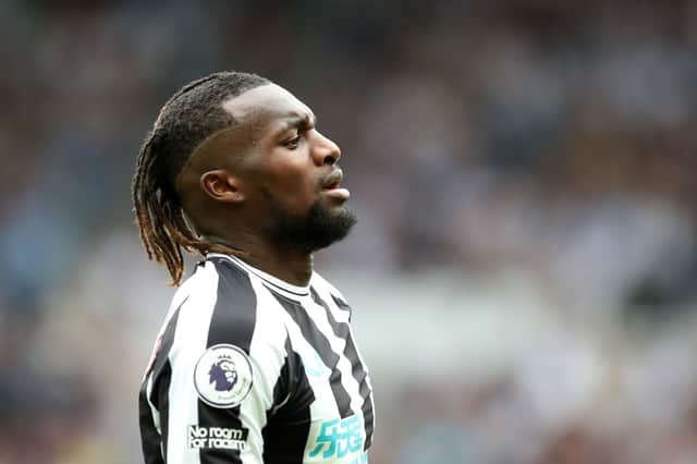 Newcastle United winger Allan Saint-Maximin. (Photo by Jan Kruger/Getty Images)