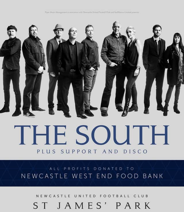 The South are playing at St. James’ Park