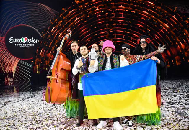 Ukraine’s Kalush Orchestra were named the winners of Eurovision 2023 at the contest in Turin, Italy.