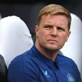 Newcastle United head coach Eddie Howe. (Photo by Stu Forster/Getty Images)