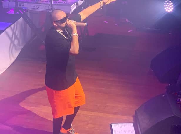 Sean Paul performed at the O2 City Hall in Newcastle