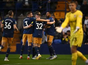 Newcastle United player ratings from the 2-1 win against Tranmere Rovers in the Carabao Cup. (Photo by PAUL ELLIS/AFP via Getty Images)