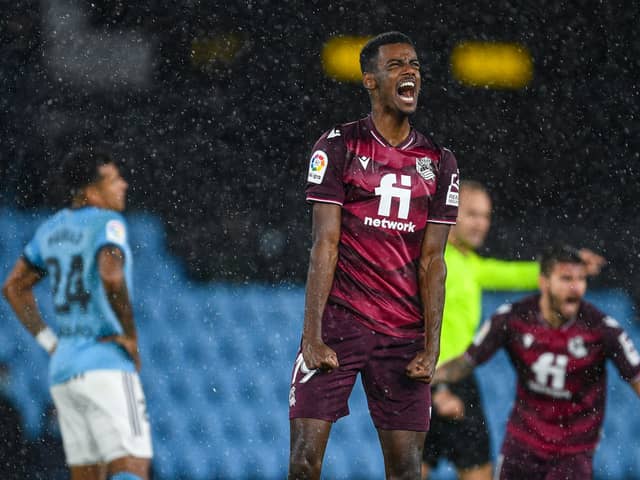 Alexander Isak is on the verge of signing for Newcastle United.  (Photo by Octavio Passos/Getty Images)