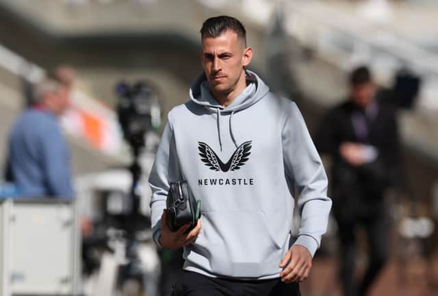 Newcastle United goalkeeper Martin Dubravka.