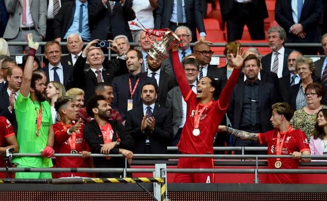 Liverpool will be aiming to defend the FA Cup in 2022/23 (Getty Images)