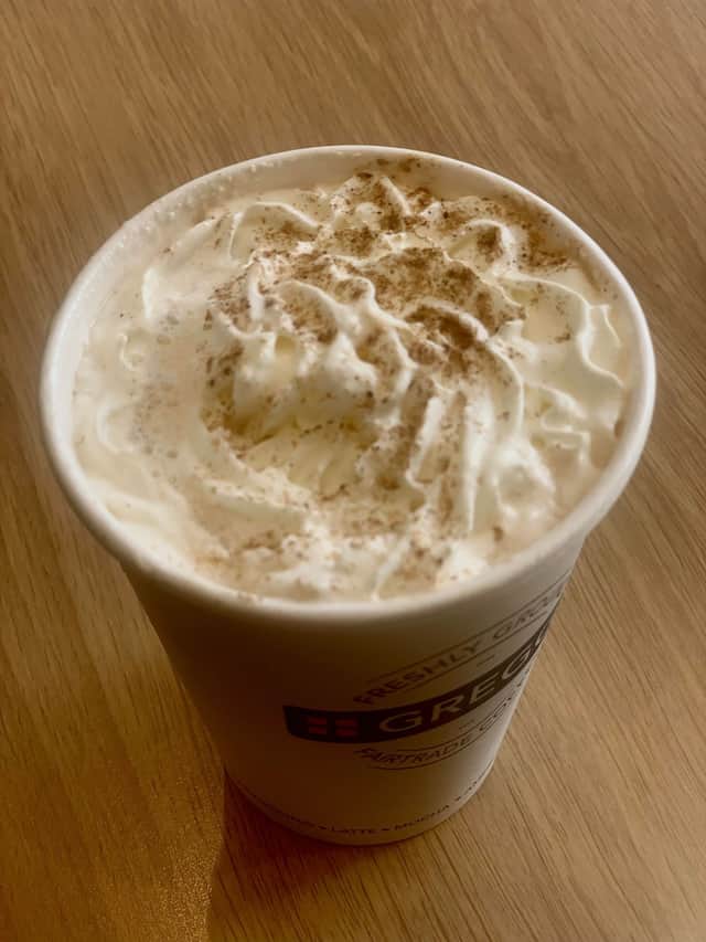 The Pumpkin Spiced Latte has arrived at Greggs