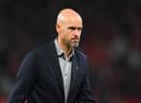 Manchester United boss Erik ten Hag. (Photo by Michael Regan/Getty Images)