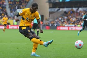 Wolves winger Chiquinho ruptured his ACL during pre-season. (Photo by GEOFF CADDICK/AFP via Getty Images)