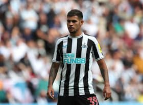 Newcastle United midfielder Bruno Guimaraes.  (Photo by Jan Kruger/Getty Images)
