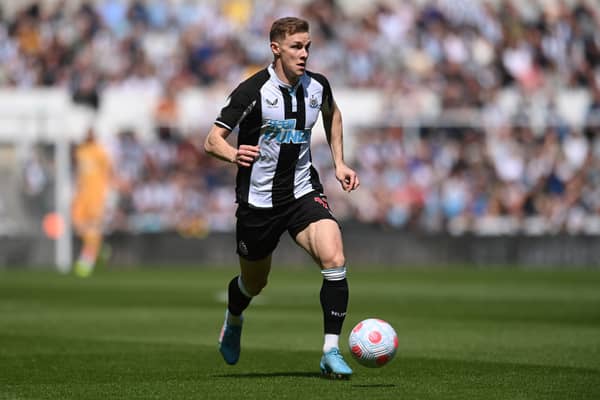 Newcastle United right-back Emil Krafth. (Photo by Stu Forster/Getty Images)