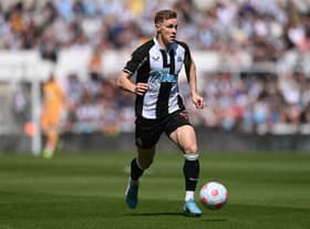 Newcastle United right-back Emil Krafth. (Photo by Stu Forster/Getty Images)