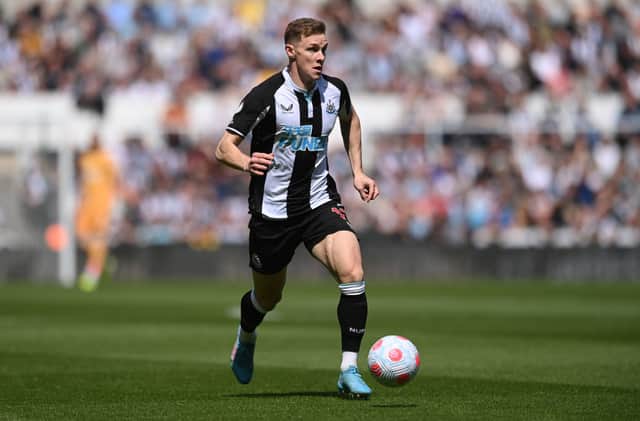 Newcastle United right-back Emil Krafth. (Photo by Stu Forster/Getty Images)