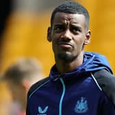 Alexander Isak has been handed the number 14 shirt at Newcastle United - and he follows in the footsteps of some interesting names (Photo by David Rogers/Getty Images)