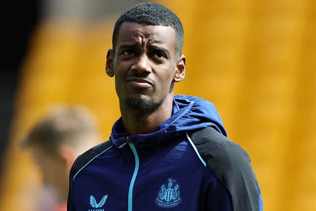 Alexander Isak has been handed the number 14 shirt at Newcastle United - and he follows in the footsteps of some interesting names (Photo by David Rogers/Getty Images)