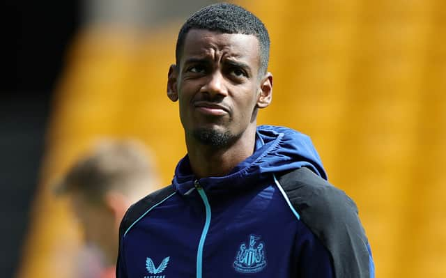 Alexander Isak has been handed the number 14 shirt at Newcastle United - and he follows in the footsteps of some interesting names (Photo by David Rogers/Getty Images)