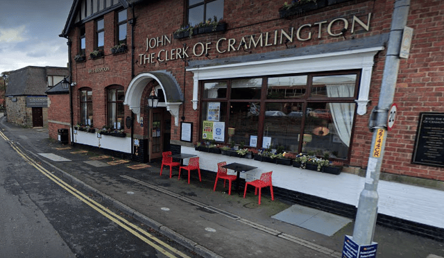 The alleged assault happened near the John The Clerk of Cramlington pub.