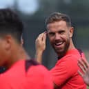 Liverpool captain Jordan Henderson makes Newcastle United predicition. (Photo by John Powell/Liverpool FC via Getty Images)