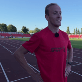 Calum Johnson runs for Gateshead Harriers
