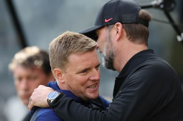 Newcastle United head coach Eddie Howe. (Photo by Ian MacNicol/Getty Images)