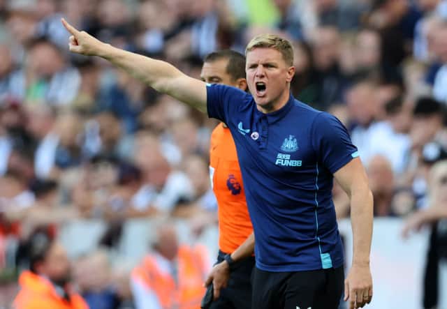 Newcastle United head coach Eddie Howe. (Photo by Clive Brunskill/Getty Images)