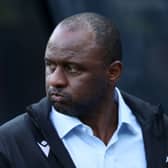 Crystal Palace manager Patrick Vieira. (Photo by Jan Kruger/Getty Images)