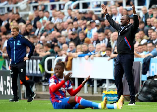 Crystal Palace boss Patrick Vieira. (Photo by Jan Kruger/Getty Images)