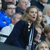 Newcastle United co-owner and director Amanda Staveley. (Photo by LINDSEY PARNABY/AFP via Getty Images)