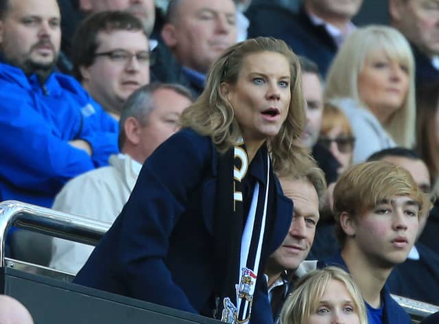Newcastle United co-owner and director Amanda Staveley. (Photo by LINDSEY PARNABY/AFP via Getty Images)