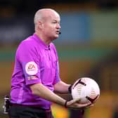 Referee Lee Mason was on VAR duties for Newcastle United’s home draw with Crystal Palace (Photo by Alex Pantling/Getty Images)
