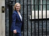 Prime Minister Liz Truss leaves 10 Downing Street to attend her first Prime Minister's Questions 