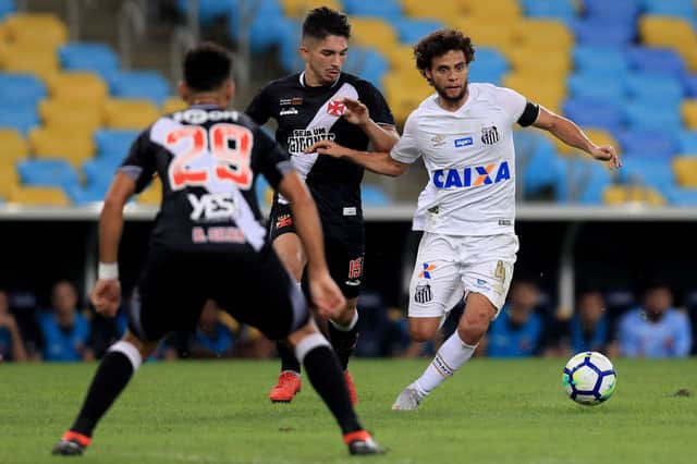 Vasco da Gama midfielder Andrey Santos. (Photo by Buda Mendes/Getty Images)