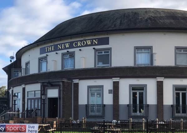 The New Crown serves tradtional pub classics