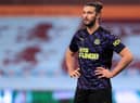 Former Newcastle United striker Andy Carroll. (Photo by MIKE EGERTON/POOL/AFP via Getty Images)