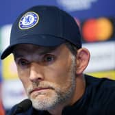  Thomas Tuchel, former manager of Chelsea speaks to the media after a defeat in the UEFA Champions League group E match at Dinamo Zagreb (Photo by Jurij Kodrun/Getty Images)