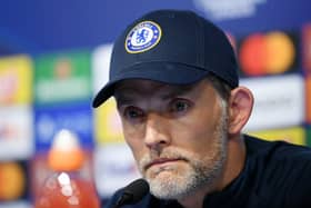  Thomas Tuchel, former manager of Chelsea speaks to the media after a defeat in the UEFA Champions League group E match at Dinamo Zagreb (Photo by Jurij Kodrun/Getty Images)