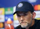  Thomas Tuchel, former manager of Chelsea speaks to the media after a defeat in the UEFA Champions League group E match at Dinamo Zagreb (Photo by Jurij Kodrun/Getty Images)