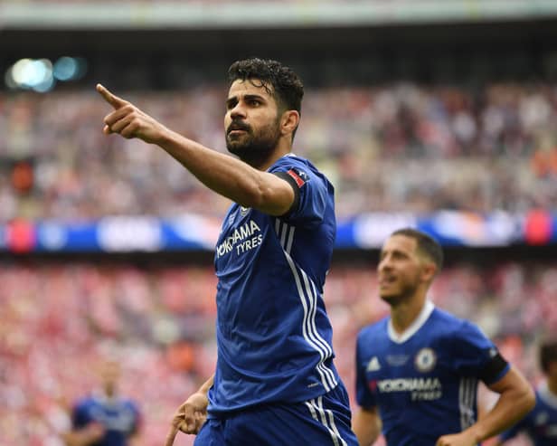 Former Chelsea striker Diego Costa has joined Wolves.  (Photo by Mike Hewitt/Getty Images)