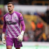 Newcastle United goalkeeper Karl Darlow. (Photo by Naomi Baker/Getty Images)